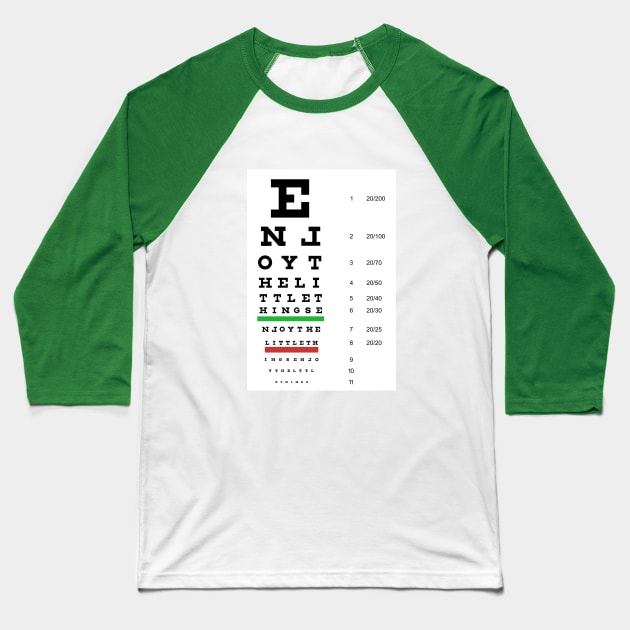 Third Eye Test Baseball T-Shirt by Mr. 808